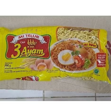 Mie telur cap 3ayam