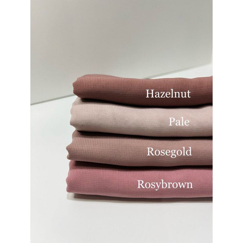 POLYCOTTON SQUARE (pink-brown series)