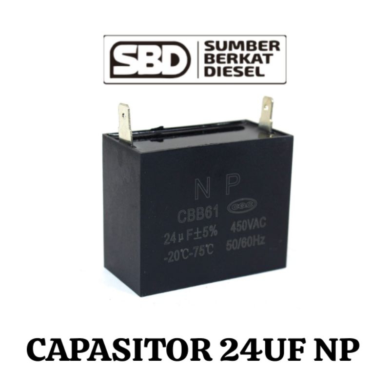 ET950 CAPASITOR 24UF NP