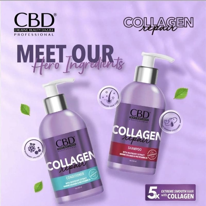 CBD COLLAGEN SHAMPO/CONDITIONER 250ML