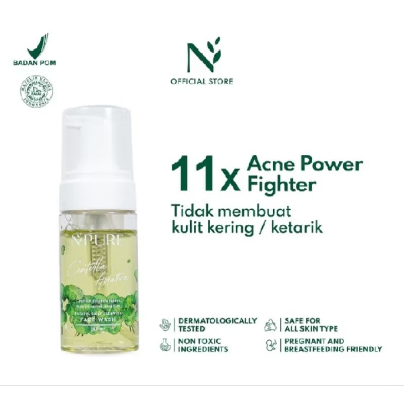 N'PURE FACE WASH Centela Asiatica