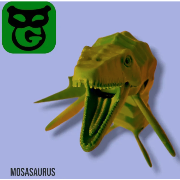 Cuero Mainan Anak Dinosaurus Mosasaurus V2 Flexi