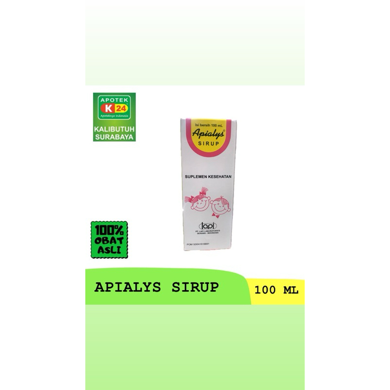 Apialys Syrup 100ml (per Botol)