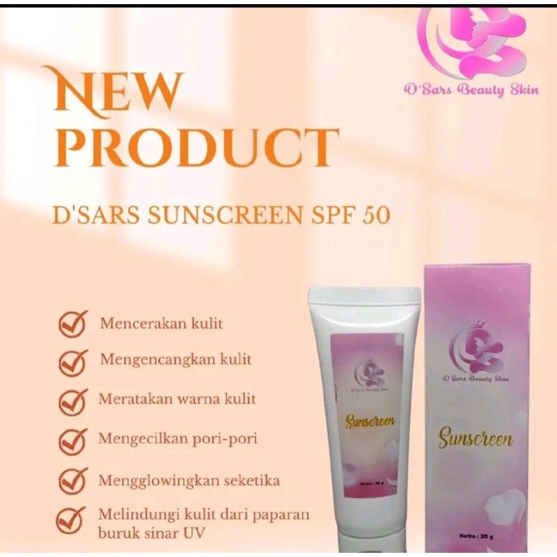 Sunscreen Spf 50 by D'sars beautyskin