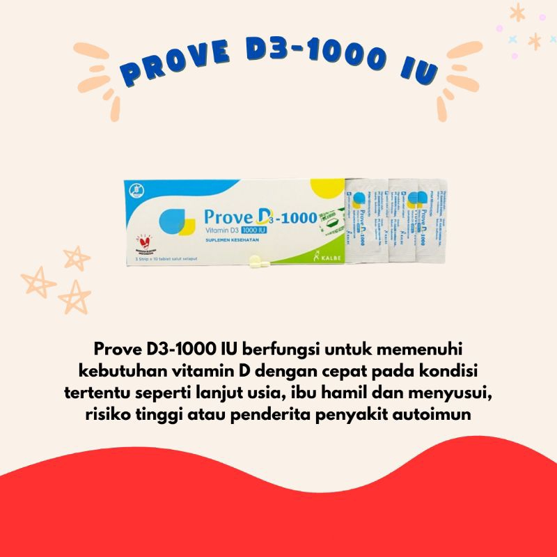 PROVE D3-1000 IU
