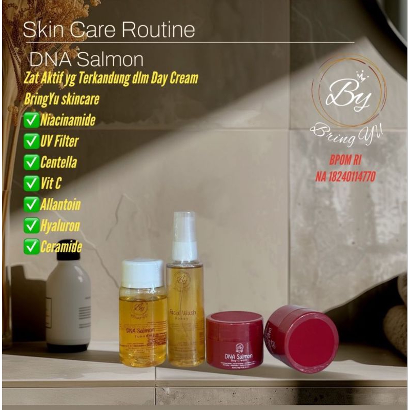 BringYu Paket Skincare Basic DNA SALMON