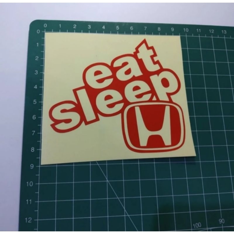 stiker cutting honda