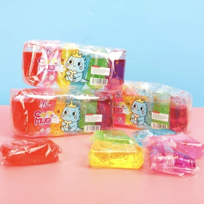 MAINAN SLIME MUD 6 SACHSET