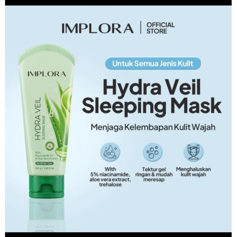 IMPLORA HYDRA VEIL Sleeping Mask