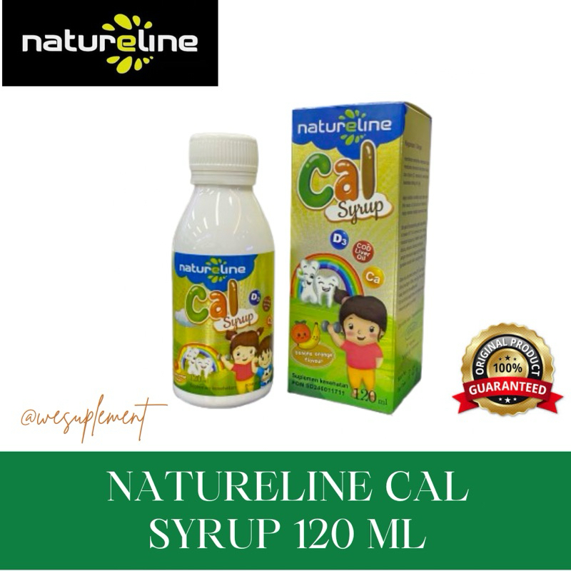 NATURELINE CAL SYRUP 120 ML