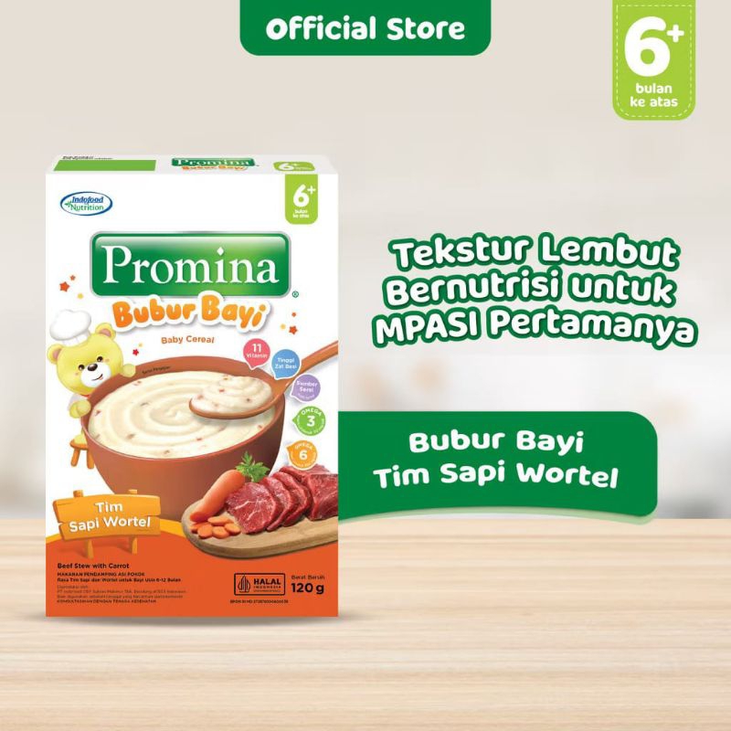 Bubur Promina 6 bulan