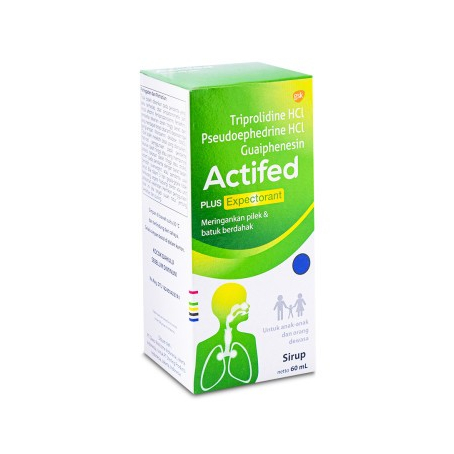 ACTIFED PLUS EXPECTORANT SIRUP 60ML