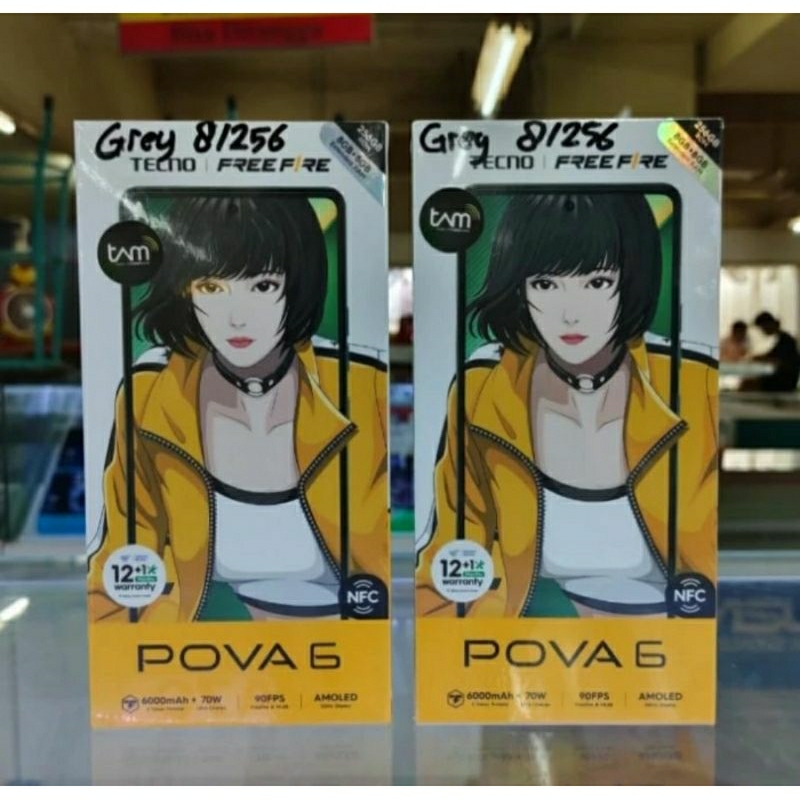 New Techno Pova 6 8/256