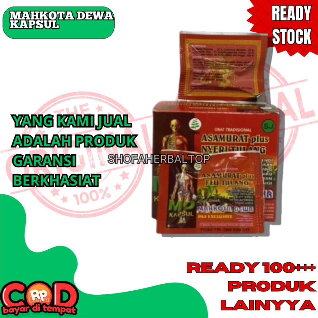 MAHKOTA DEWA KAPSUL ORIGINAL ASLI