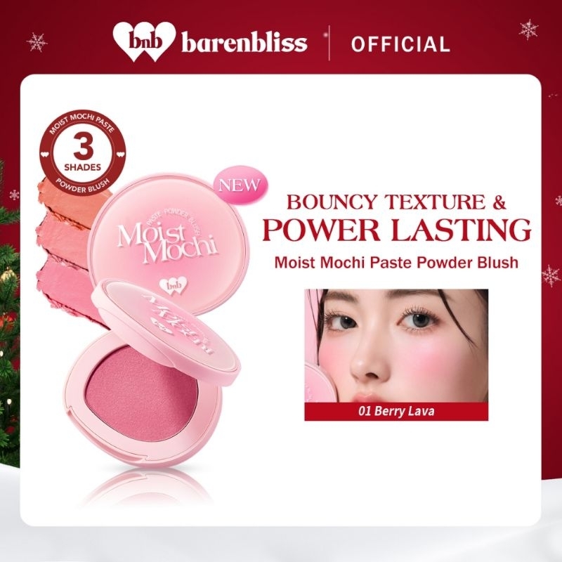 BNB MOIST MOCHI PASTE POWDER BLUSH
