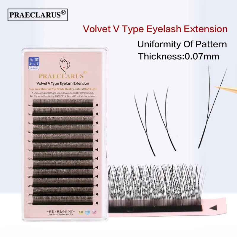 V lash soft / 2D Double eyelash  super lembut