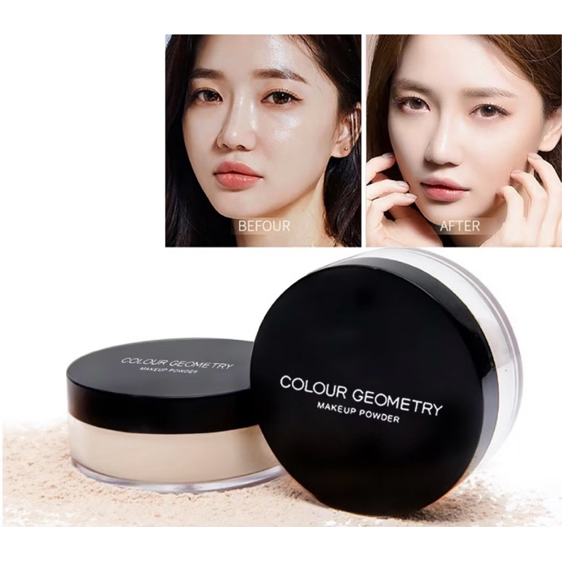 Geometry Loose Powder Oily Control