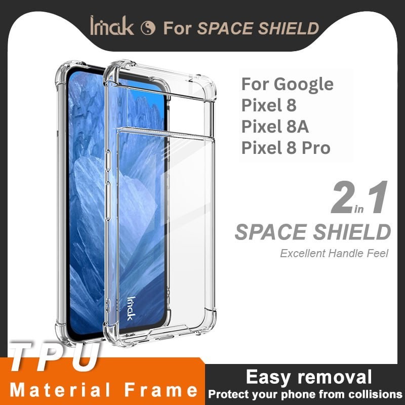 Case Google Pixel 8 Pro / 8 / 8A IMAK Space Shield Hybrid Casing