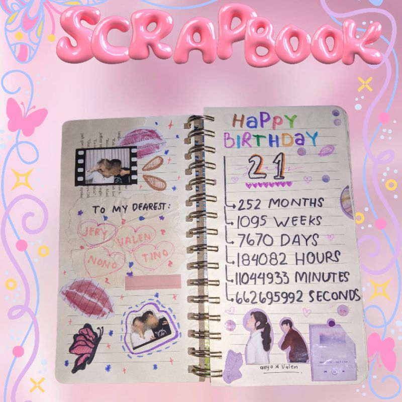 SCRAPBOOK CUSTOM | BEBAS REQUEST