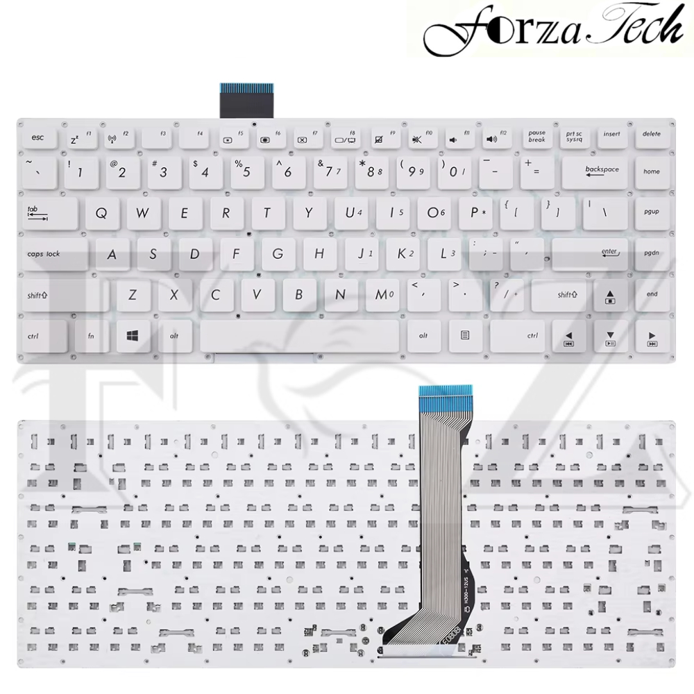 Keyboard Laptop ASUS E402 E402M E402MA E402SA E402S E403SA E402N E403S E403SA E402W E402WA E403 White Putih BERGARANSI NEW