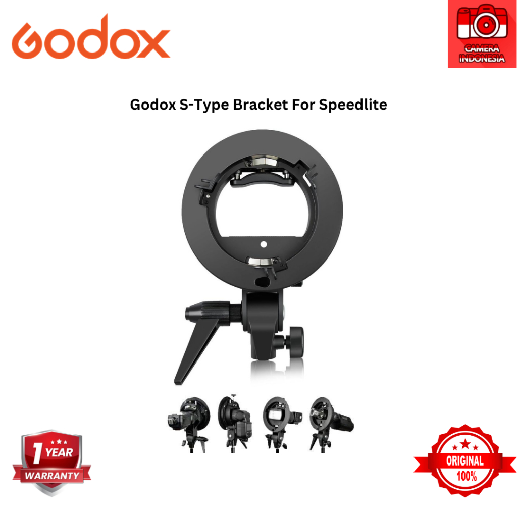 Godox Bracket S Type for Flash Speedlite