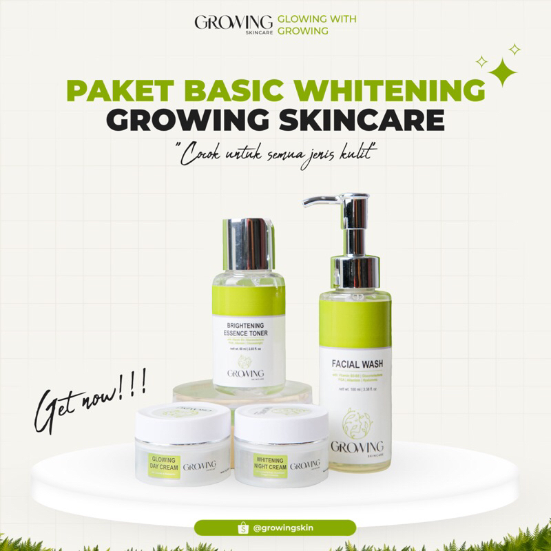 paket basic whitening growingskin