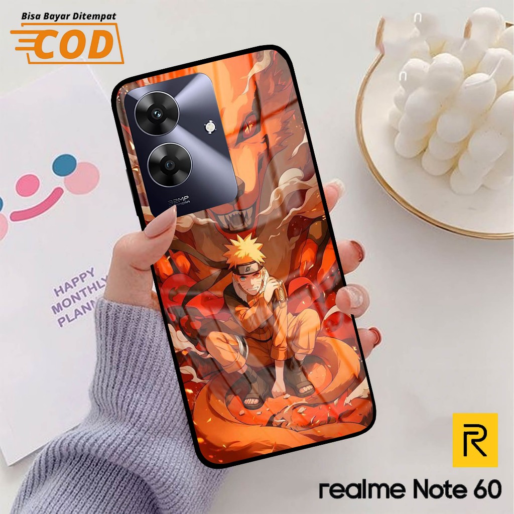 Softcase Glass Kaca | Case Kaca | Casing Kaca | REALME NOTE 60 [S117]
