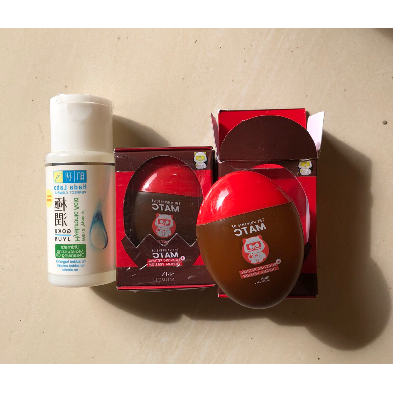 Boosting Retinal Chroma Version dan Cleansing Oil Hadalabo