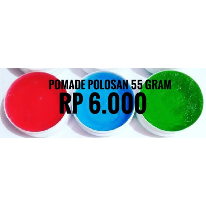 pomade waterbased polosan non label