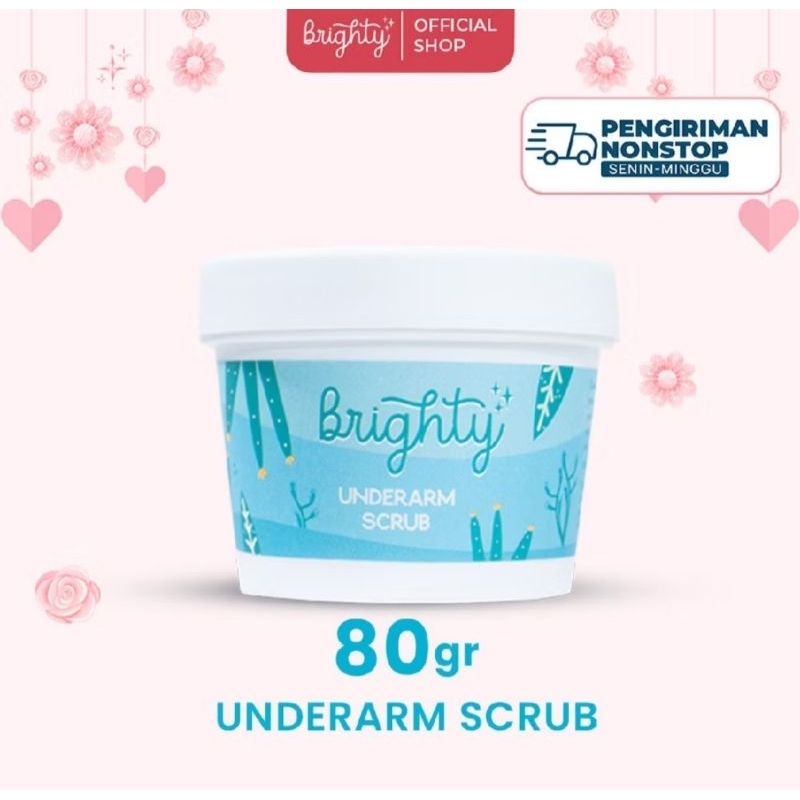 [NEW PACKAGING] BRIGHTY Underarm Scrub 80gr