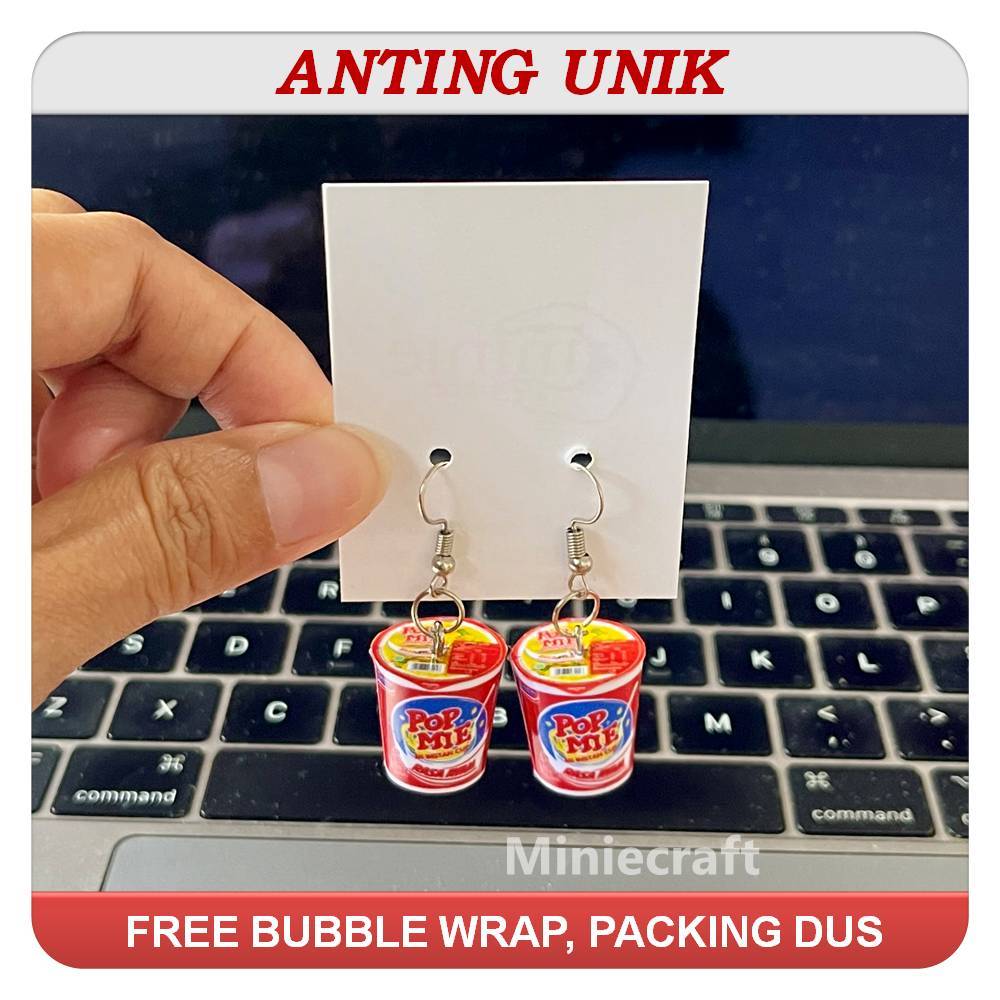 ANTING UNIK MINIATUR POP MIE MINI