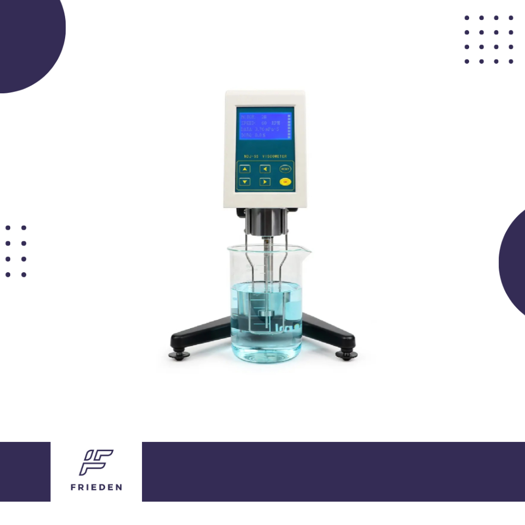 Lab Machine 5s Digital Viscometer LCD Display Testing Equipment