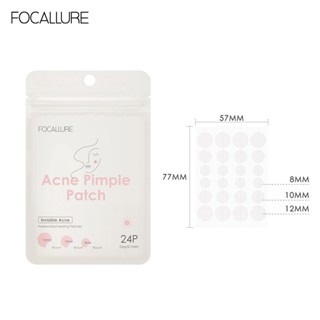 FOCALLURE Acne Pimple Patch 24p Day/Night