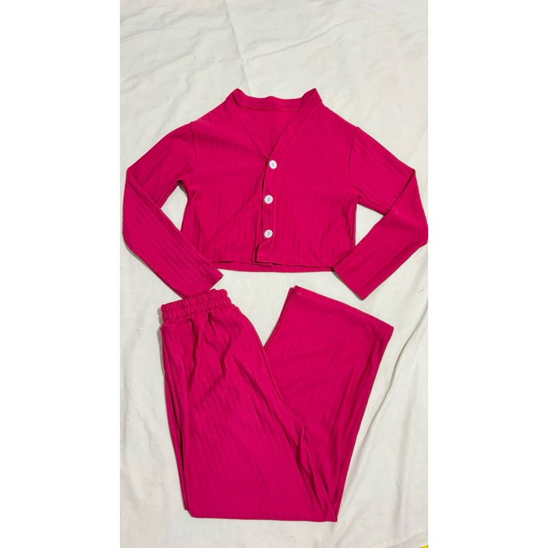 shocking pink set
