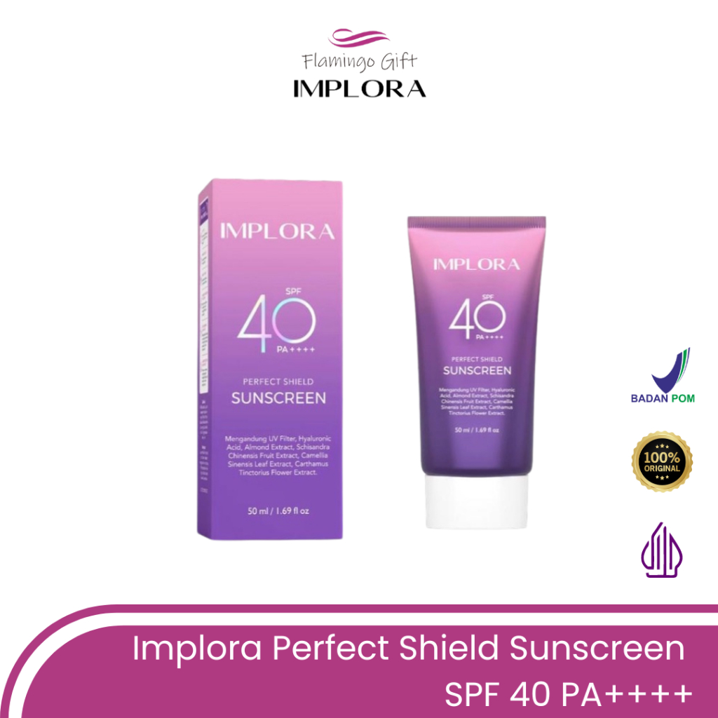 IMPLORA Perfect Shield Sunscreen SPF40 PA++++ 50ml