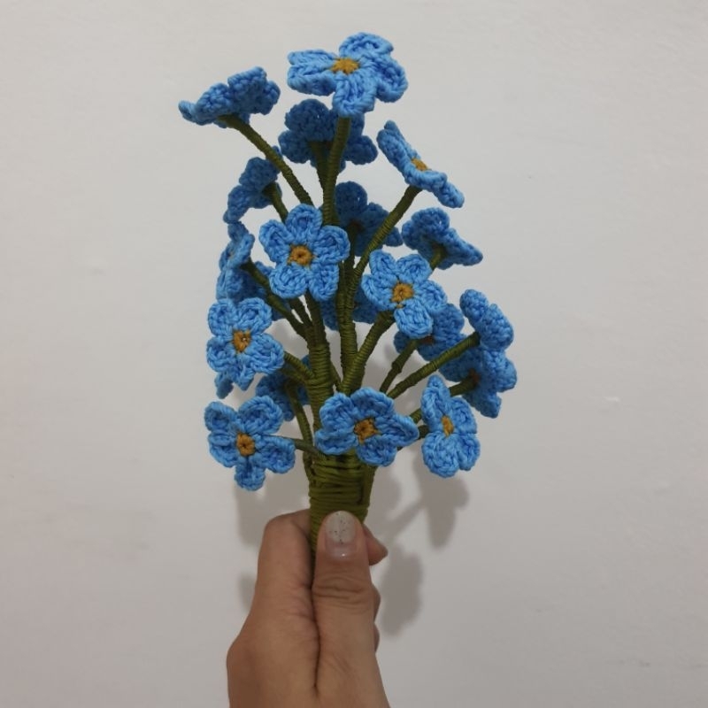Buket Bunga Rajut Daisy