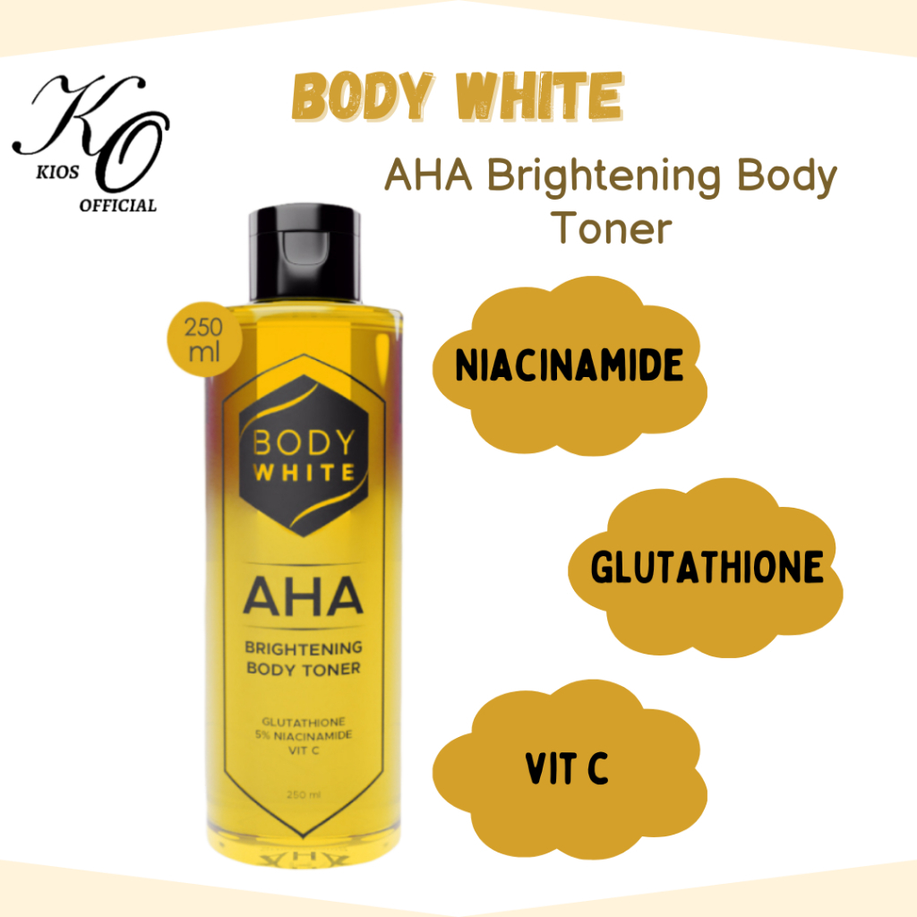 TONER AHA BODY WHITE