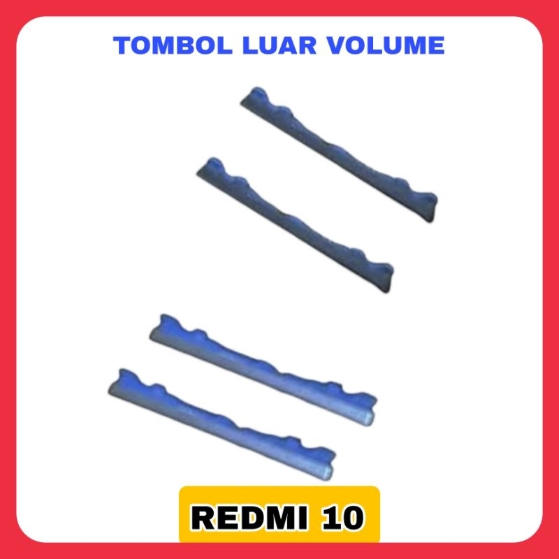 Keypad tombol luar volume Redmi 10