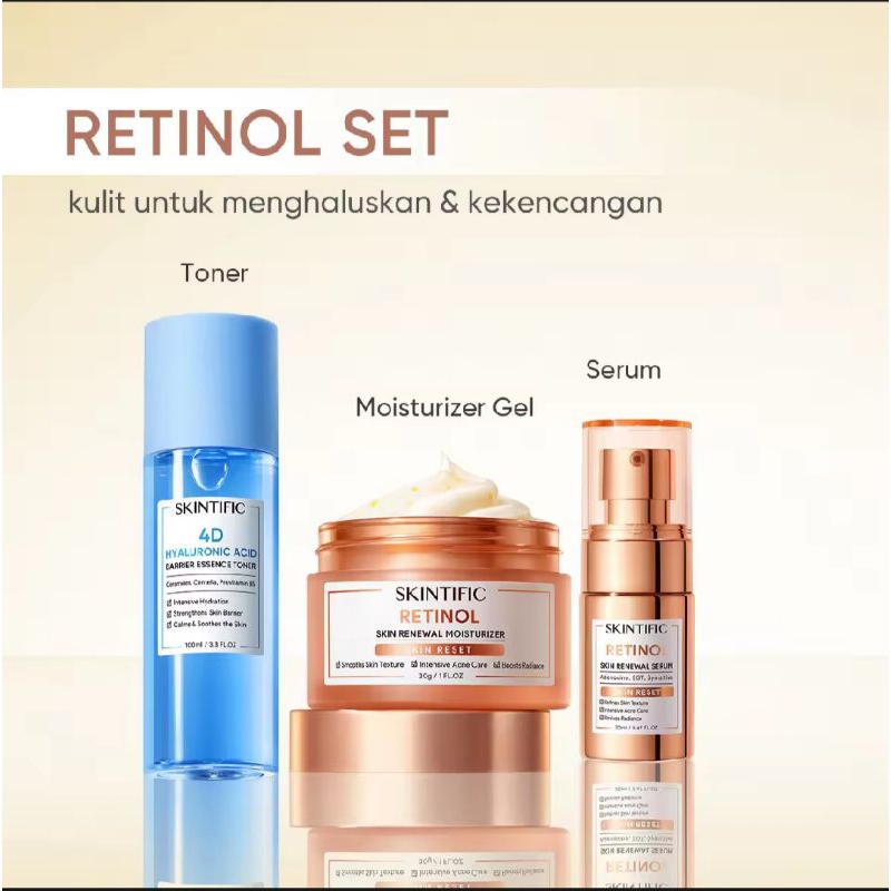 Skintific Retinol Set (3pcs)