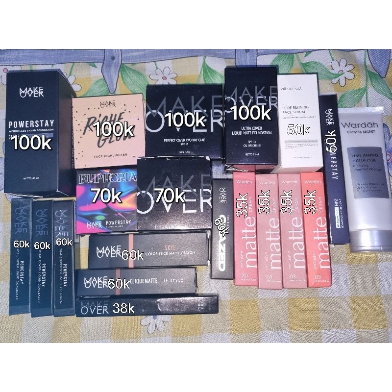 make over, wardah, kaos murah