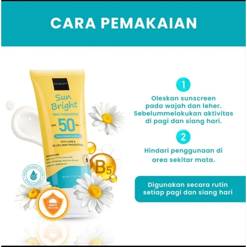 Scarlet Sunscreen spf50++