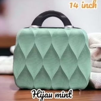 beautycase custom hijau mint