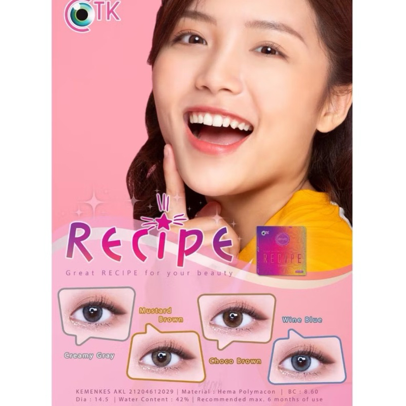 Soflens Recipe dimeter 14,5mm minus&normal