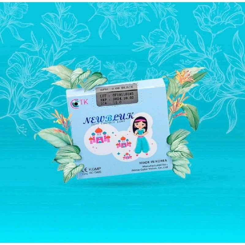 (Bisa COD) NEWBLUK soflens plano 0.00 s/d -6.00
