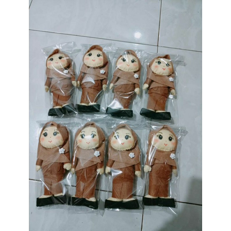 BONEKA GURU/BONEKA PROFESI tinggi -+ 17cm