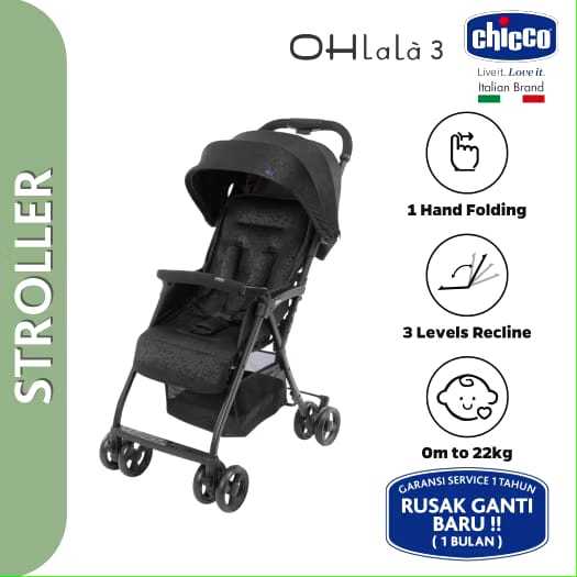 Chicco Stroller Ohalala 3 Compact Stroller/Stroller bayi newborn