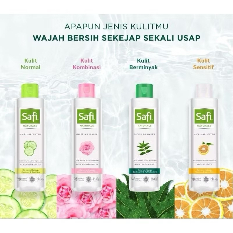 safi micellar water 100ml