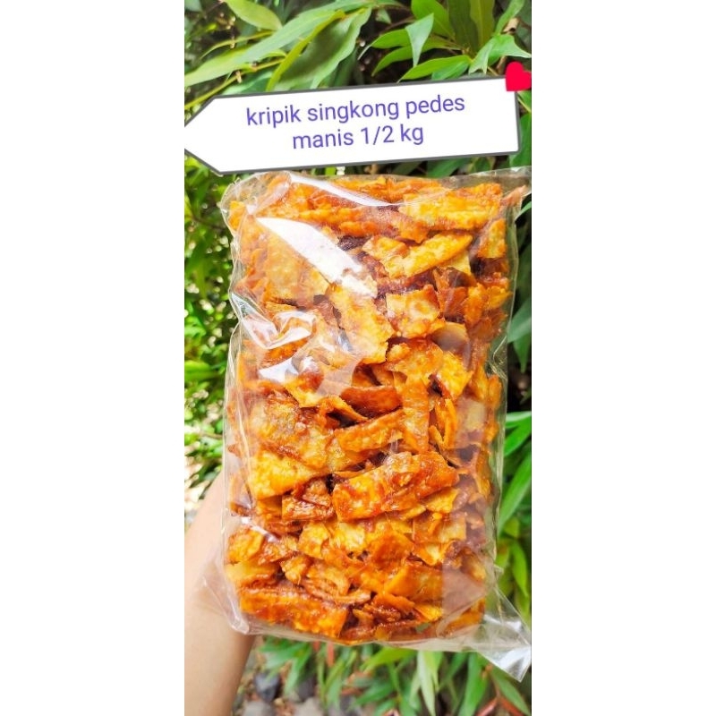 kripik pedes manis renyah