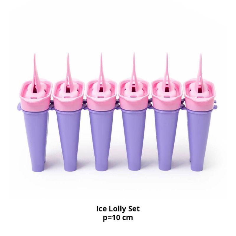 Ice Tups Tupperware 6Pcs