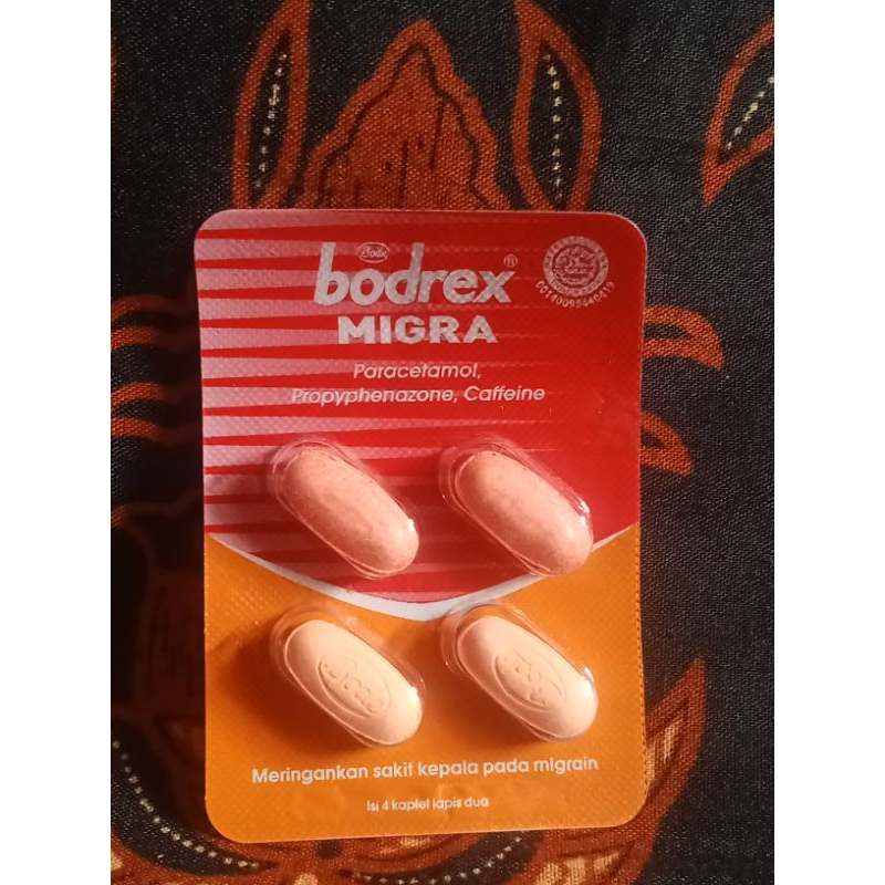 Bodrex Migra 1 Strip isi 4 tablet